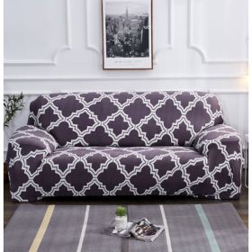 Elastic Universal Sofa Cover (Option: Gray-235 300cm)