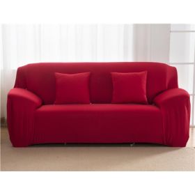 Solid Corner Sofa Covers Couch Slipcovers Elastica Material Sofa Skin Protector Cover Sofa Armchair (Option: 1-Two seat)