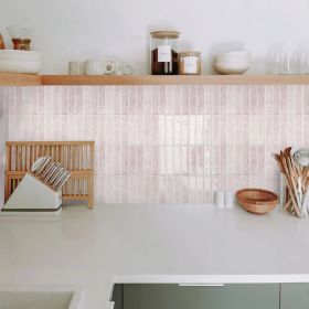 Self-adhesive Splashproof Wall Tiles, Suitable for Kitchen and Bathroom Walls, Easy DIY Home Decor - 12x12 Inch (10 pieces) (Option: 1)