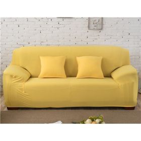 Solid Corner Sofa Covers Couch Slipcovers Elastica Material Sofa Skin Protector Cover Sofa Armchair (Option: 19-Two seat)